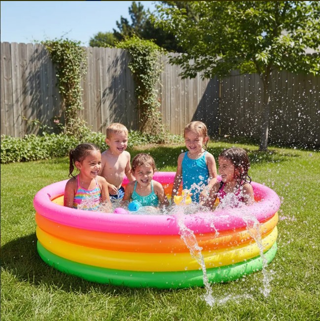 Piscina Infable Redonda Intex De 168 cm x 46cm 617L - Image 2