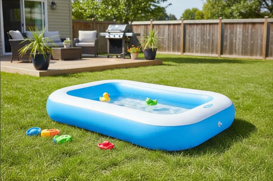 Piscina Inflable Rectangular Intex 57403 De 166cm X 100cm X 28cm 102L - Image 6