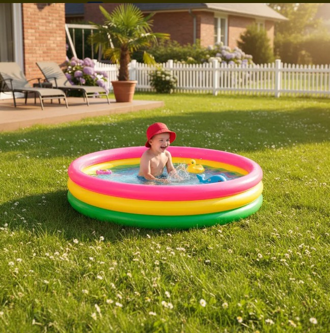 Piscina Inflable Redonda Intex 57412 De 114cm X 25cm 131L