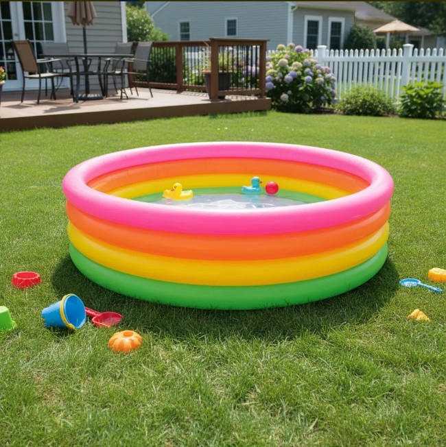 Piscina Infable Redonda Intex De 168 cm x 46cm 617L - Image 6
