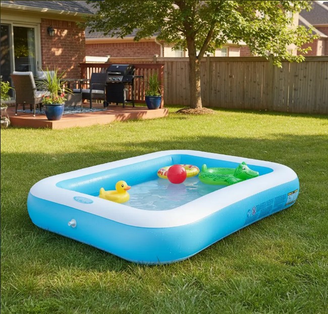 Piscina Inflable Rectangular Intex 57403 De 166cm X 100cm X 28cm 102L