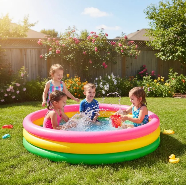 Piscina Inflable Redonda Intex 57412 De 114cm X 25cm 131L - Image 8