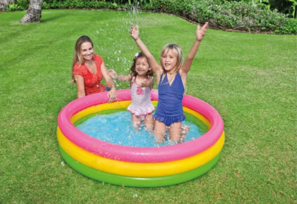Piscina Inflable Redonda Intex Sunset Glow 57422 De 147cm X 33cm 275L - Image 5