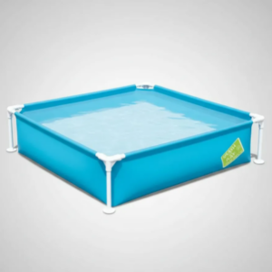 Alberca Estructural Cuadrada Bestway Con Capacidad De 365 Litros De 122cm De Largo X 122cm De Ancho Azul