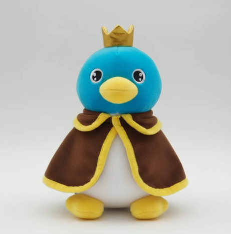 🐧👑 Peluche Rey Pingüino de Mario Bros 🎮✨