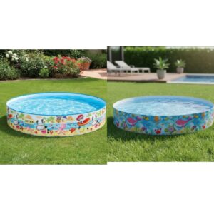 Piscina Rígida Infantil Piscina Niños 152 X 25cm Intex Color Azul