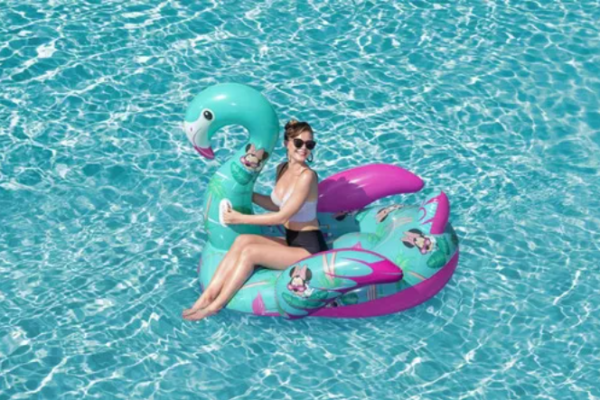 Flotador Piscina Inflable Bestway 91081 Minnie Flamenco - Image 4