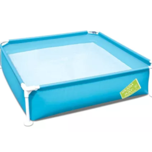 Alberca Estructural Cuadrada Bestway Con Capacidad De 365 Litros De 122cm De Largo X 122cm De Ancho Azul