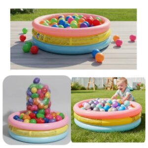Piscina Inflable Intex 86cm X 25cm + 100 Pelotas + Inflador