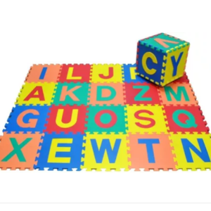 Tapete Foami Fomi Fomy Niños Bebes Abecedario 26 Piezas
