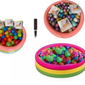 Piscina Inflable Intex 86cm X 25cm + 100 Pelotas + Inflador
