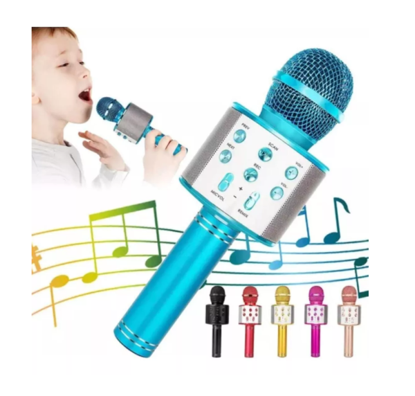 Micrófono Inalámbrico Karaoke Ws-858 Bluetooth - Image 13