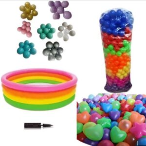 Piscina 114cm X 25cm + 100 Pelotas + Inflador
