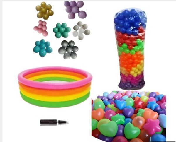 Piscina 114cm X 25cm + 100 Pelotas + Inflador