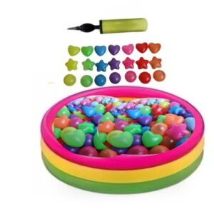 Piscina Inflable Intex 86cm X 25cm + 100 Pelotas Figuras+ inflador