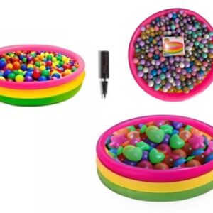 Piscina Inflable 114cm X 25cm + 200 Pelotas + Inflador
