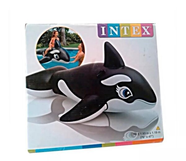Flotador Inflable Orca Intex 193x119 Cm - Image 2