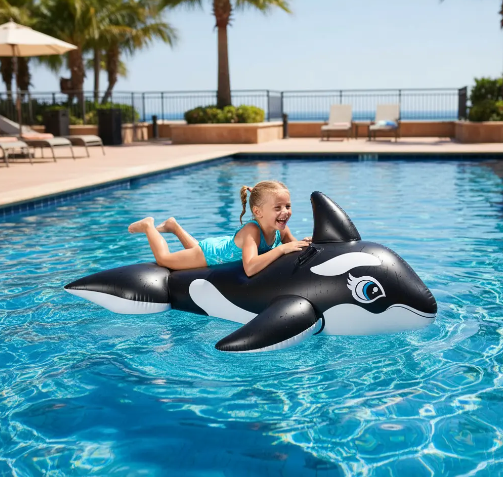 Flotador Inflable Orca Intex 193x119 Cm - Image 3