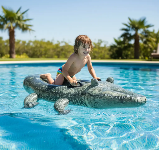 Inflable Flotador De Cocodrilo Intex Inflantil - Image 10