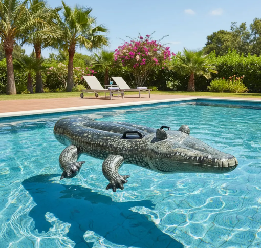 Inflable Flotador De Cocodrilo Intex Inflantil - Image 2
