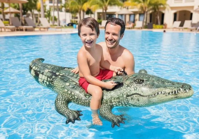 Inflable Flotador De Cocodrilo Intex Inflantil - Image 9