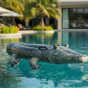 Inflable Flotador De Cocodrilo Intex Inflantil