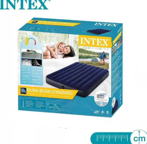 Colchón Inflable Intex Full Classic Downy 137cmx191cm - Image 9