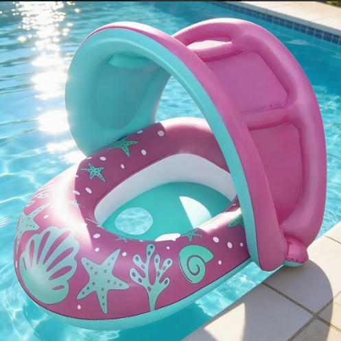 Flotador Inflable Bote Bestway 80cmx85cm , Figuras Del Mar - Image 3