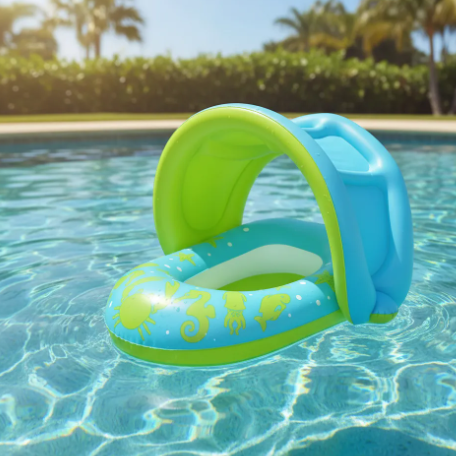 Flotador Inflable Bote Bestway 80cmx85cm , Figuras Del Mar - Image 7