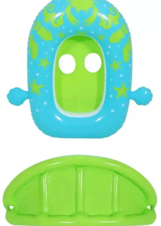 Flotador Inflable Bote Bestway 80cmx85cm , Figuras Del Mar - Image 10