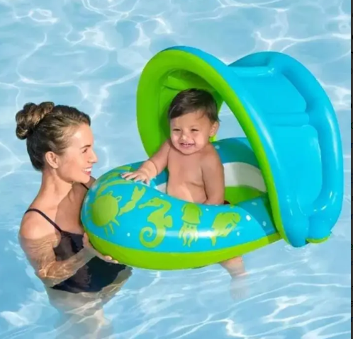 Flotador Inflable Bote Bestway 80cmx85cm , Figuras Del Mar - Image 9
