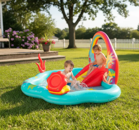 Pileta Inflable Sirenita Tobogan Bestway 53097 220 Lt - Image 2