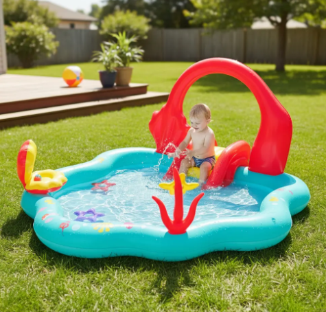Pileta Inflable Sirenita Tobogan Bestway 53097 220 Lt - Image 7