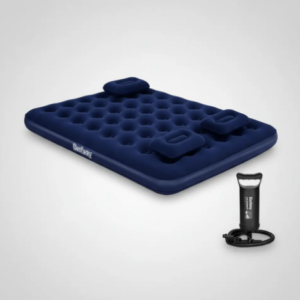 Colchón Inflable Queen 203 Cm Con Almohadas Y Bomba Bestway