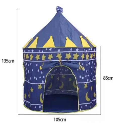 🏰✨Carpa Castillo Mágica – Diversión en Casa! +100 Pelotas 🌙💖 - Image 25