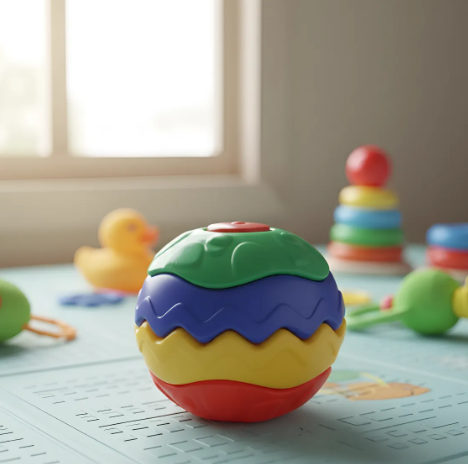 🧩👶🌈 Pelota Didáctica Rompecabezas Bebés Boy Toys ✨🍼 - Image 2