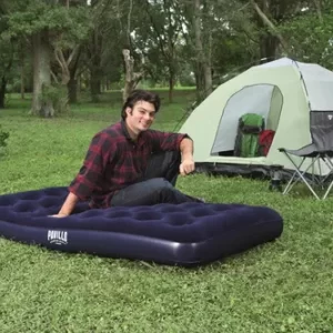 Colchón Inflable Sencillo Bestway De 188x99x22 Cm Color Azul