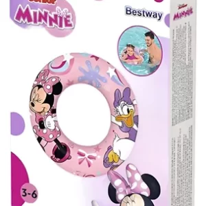 Flotador Aro Minnie Deysi Para Niñas Bestway 91040