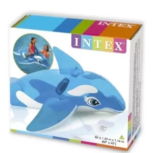 Flotador Ballena Inflable Intex , Color Azul