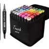 Kit De Marcadores Doble Punta Set X 48u Rotuladores Alcohol - Image 3