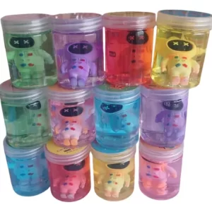 Caja Slime X12 Para Niñas Con Muñeco