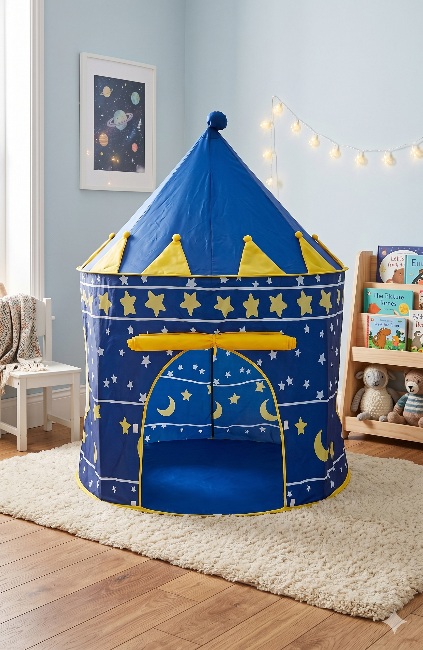 👑🏰 Carpa Castillo Mágico Plegable para Niños y Niñas✨🎉🌈💖 - Image 15