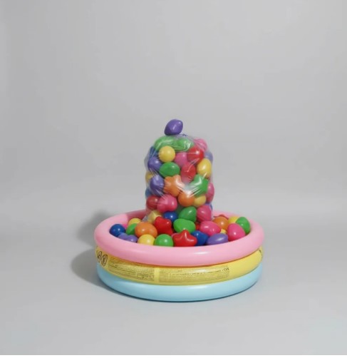 Piscina Inflable Intex 86cm X 25cm + 100 Pelotas + Inflador - Image 2