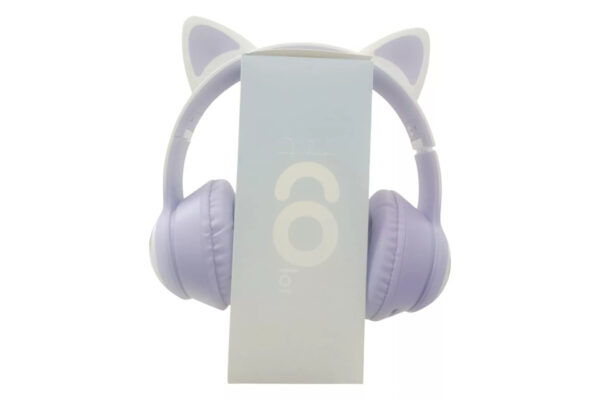 Audífonos Diadema Bluetooth Figura Gatito Akz-02 - Image 5