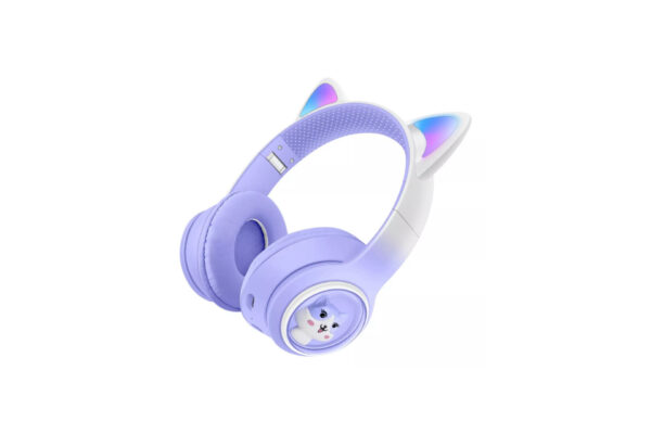 Audífonos Diadema Bluetooth Figura Gatito Akz-02 - Image 4