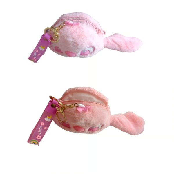 Monedero De Peluche Stich Con Llavero - Image 3
