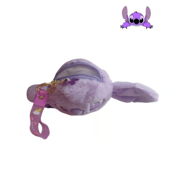Monedero De Peluche Stich Con Llavero - Image 2