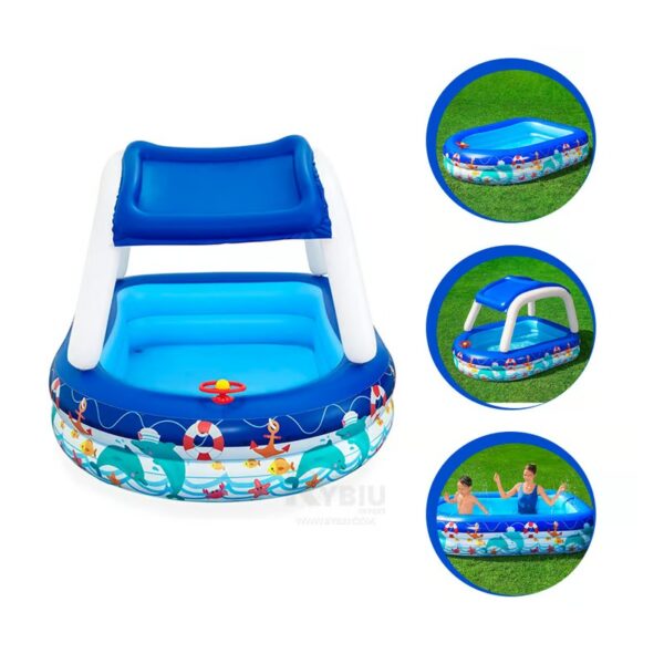 Alberca Piscina Inflable Techo Familiar Niños Bestway 54370 - Image 5