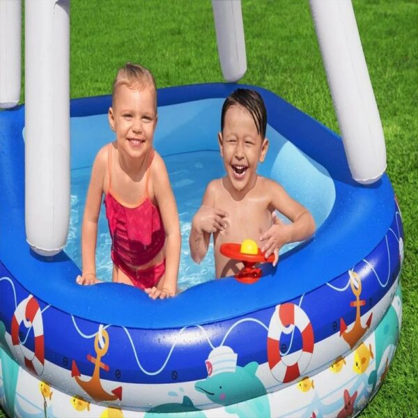 Alberca Piscina Inflable Techo Familiar Niños Bestway 54370 - Image 3