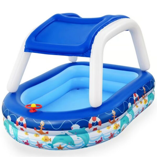 Alberca Piscina Inflable Techo Familiar Niños Bestway 54370 - Image 2